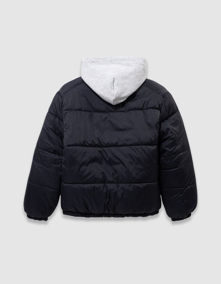 Jungen-Wendesteppjacke mit abnehmbarer Kapuze-7 Jungen-Wendesteppjacke mit abnehmbarer Kapuze-7
