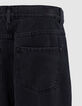 Antraciete maxi boyfriend-jeans voor dames-8