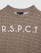 Camiseta camel estampado florecitas ni&ntilde;a-2