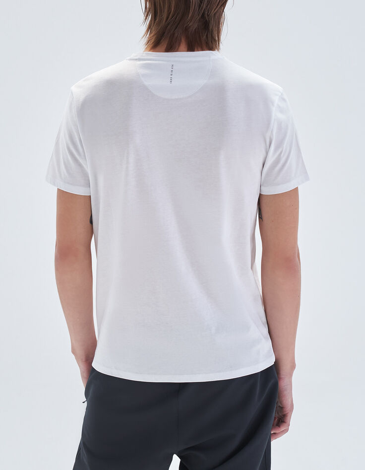 Men’s white buildings image DRY FAST t-shirt-3 Men’s white buildings image DRY FAST t-shirt-3