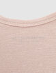 Baby’s light pink guitar graphic organic cotton bodysuit-7