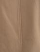 Kort beige jack ritszakken Heren-8