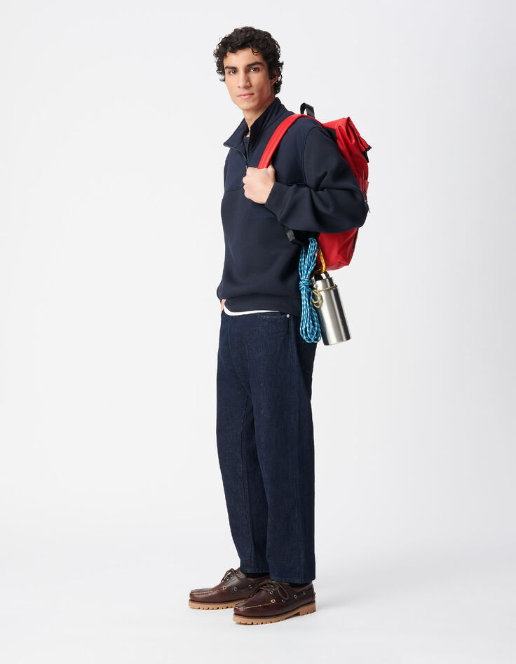 EASY CARE Zweilagen-Sweatshirt f&uuml;r Herren, marineblau-2