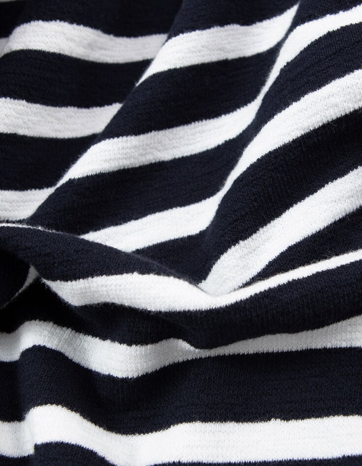 Men’s long-sleeve sailor-stripe T-shirt-9