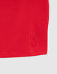 Rood T-shirt voor meisjes-4