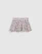 Falda pantalón LENZING™ ECOVERO™ florecitas bebé niña-1
