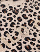 Sudadera beige estampado leopardo niña-7