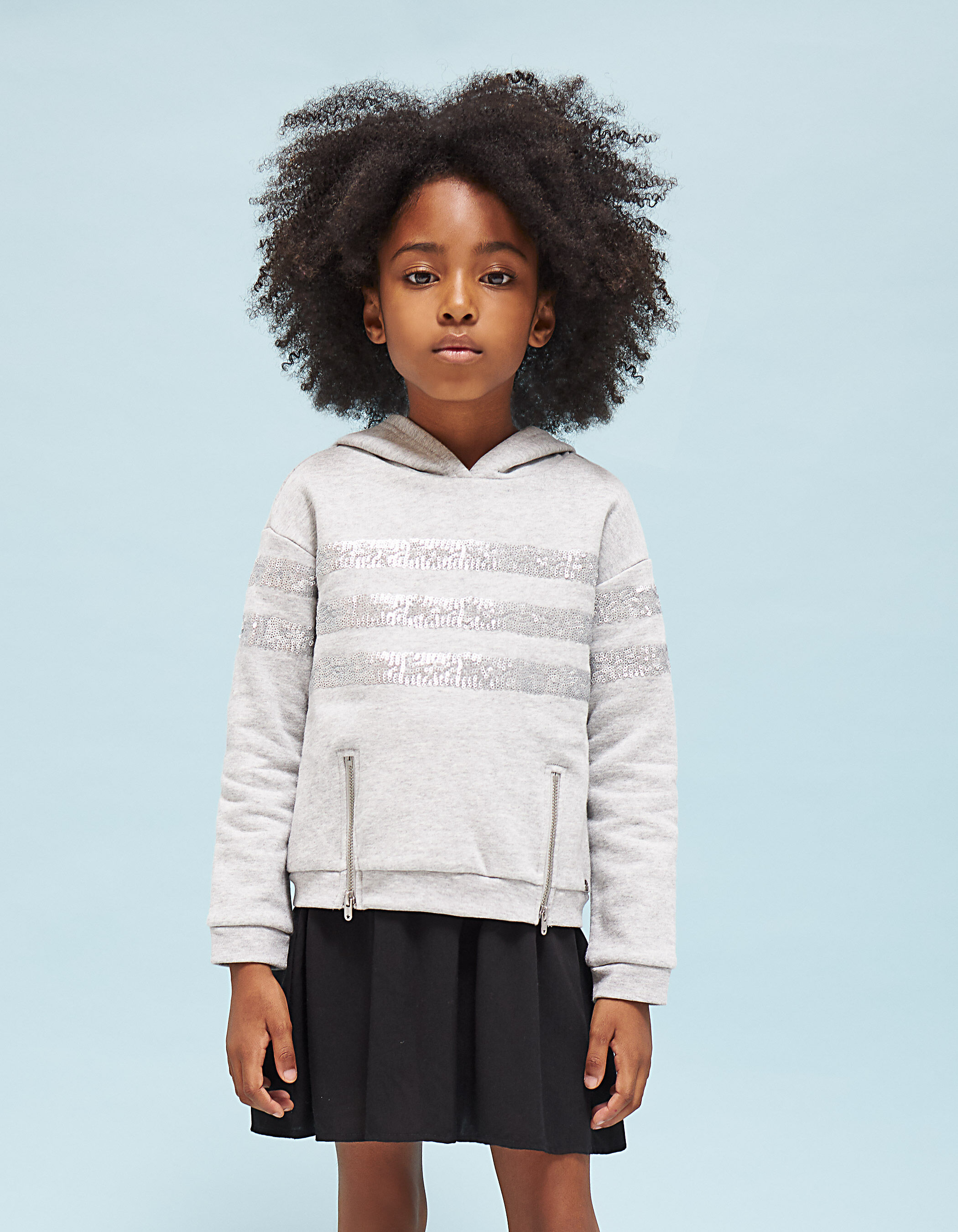 Girls grey sweatshirt store