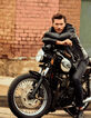 Men's Hollywood slim black jeans-2