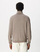 Jersey de punto de lana 100% para hombre-3