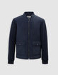 Sous-doudoune encre nylon bi-matière Homme-6
