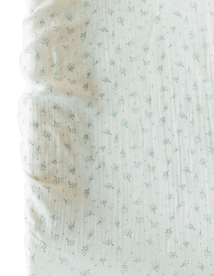 Housse De Matelas à Langer En Coton - 81x41x13cm Motifs Animaux Ou Vagues Pour Bébé Garçon Fille