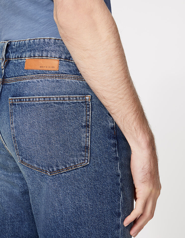Indigoblaue STRAIGHT-Herrenjeans Paris IKKS BETTER-5