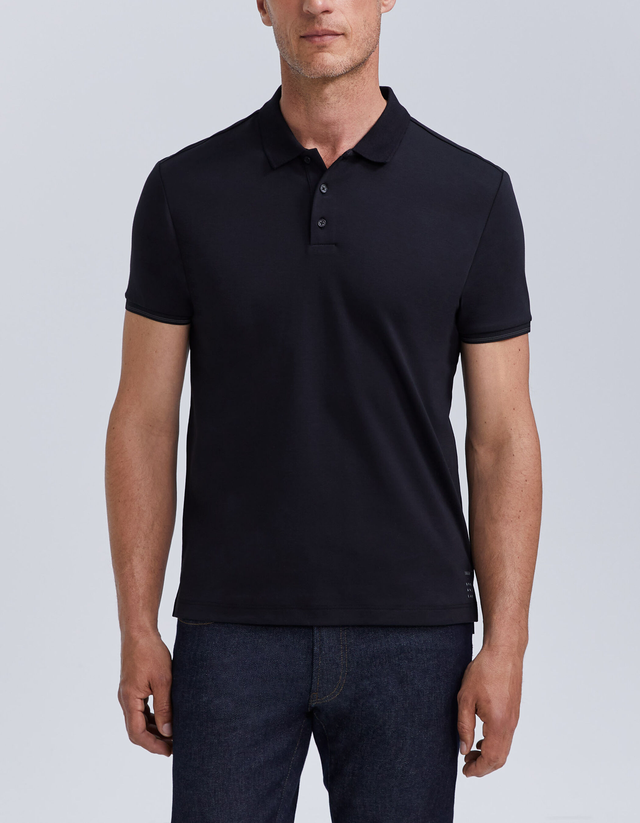 Gestreepte polo heren deals