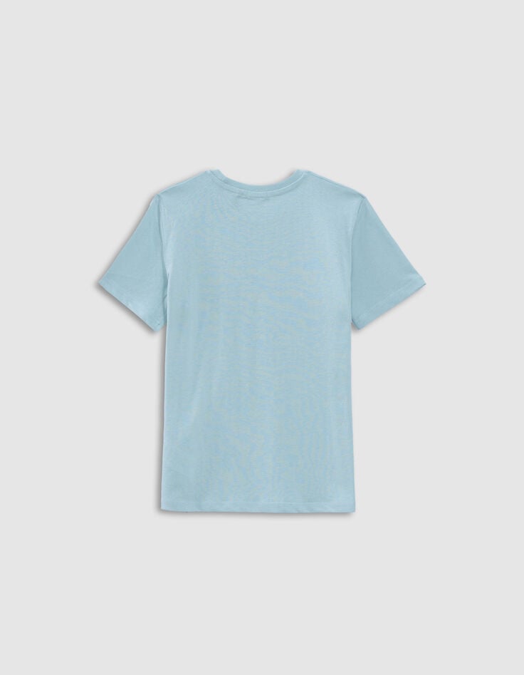 Aqua Jungen-T-Shirt aus Biobaumwolle mit Drachen-K-3