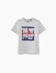 Boys’ grey ROLLING STONES flag T-shirt-2