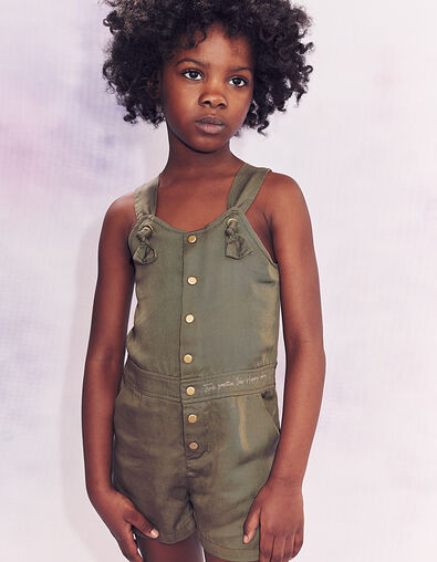 Combi short fluide kaki en Tencel© fille - IKKS