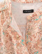 Chemise pêche Lenzing™ Ecovero™ à imprimé floral fille-5