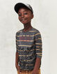 Gestreiftes Jungenshirt -1