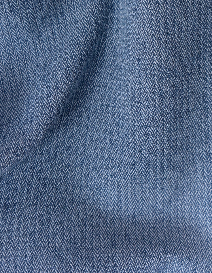 Blaues Jeanshemd mit Fransenrand f&uuml;r die Jungen-8