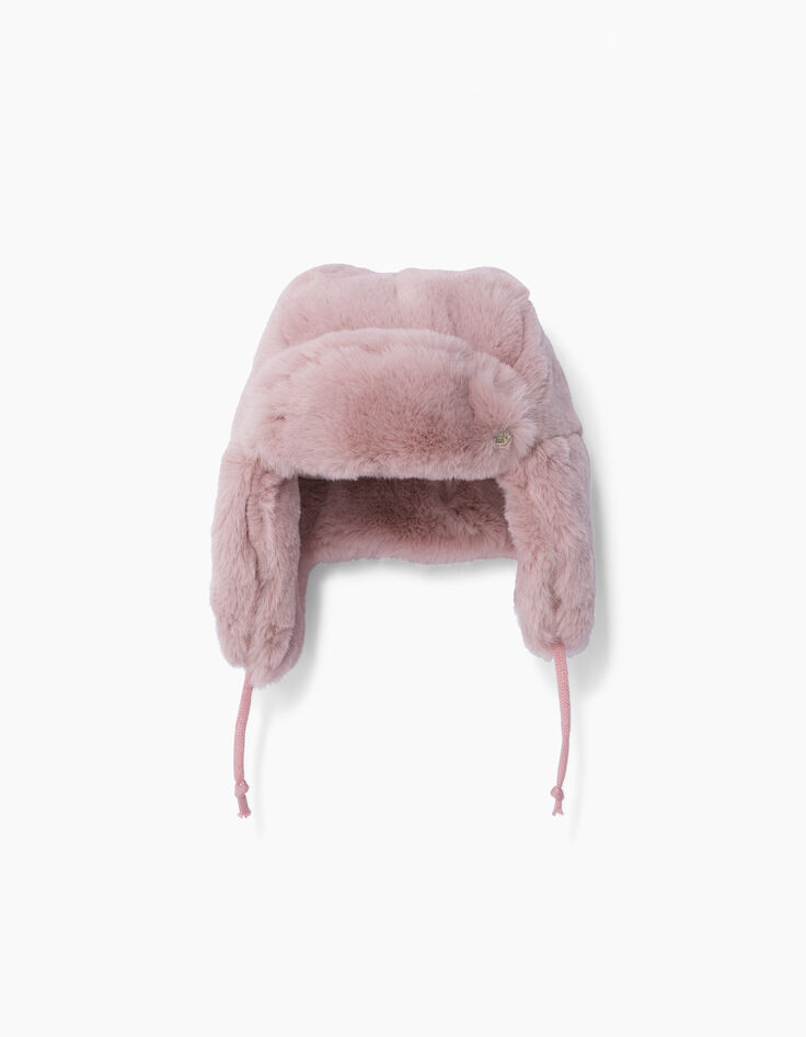 Girls' pink Shapska hat-2