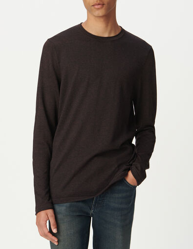 Pruim trui getwijnd breisel Heren - IKKS