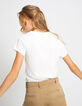 Cremeweißes T-Shirt mit Wax-Rahmen Bananas I.Code-4