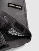 Jean skinny gris avec patchs gar&ccedil;on-6