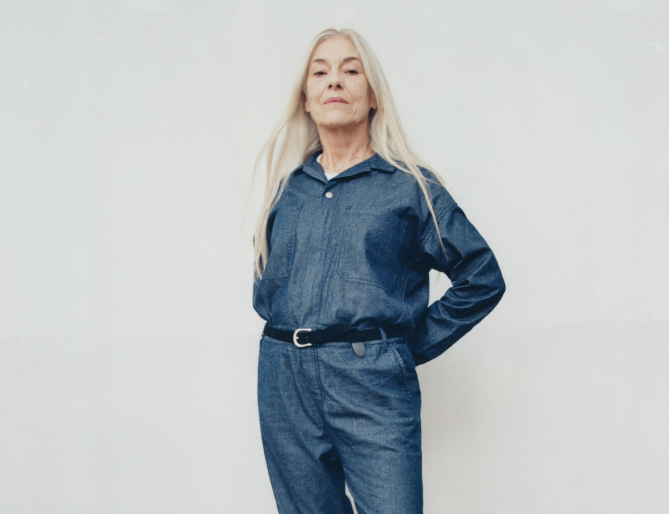 Gender Free-Jumpsuit in blauw WATERLESS jeans Uniseks - IKKS-9