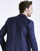 Men’s sky blue denim jacket, removable hood-2