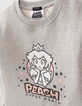 Vestido sudadera PRINCESA PEACH gris motivo Peach ni&ntilde;a-6