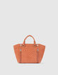 Shopper 1440 MEDIUM PASTEL terracotta kleur dames-1