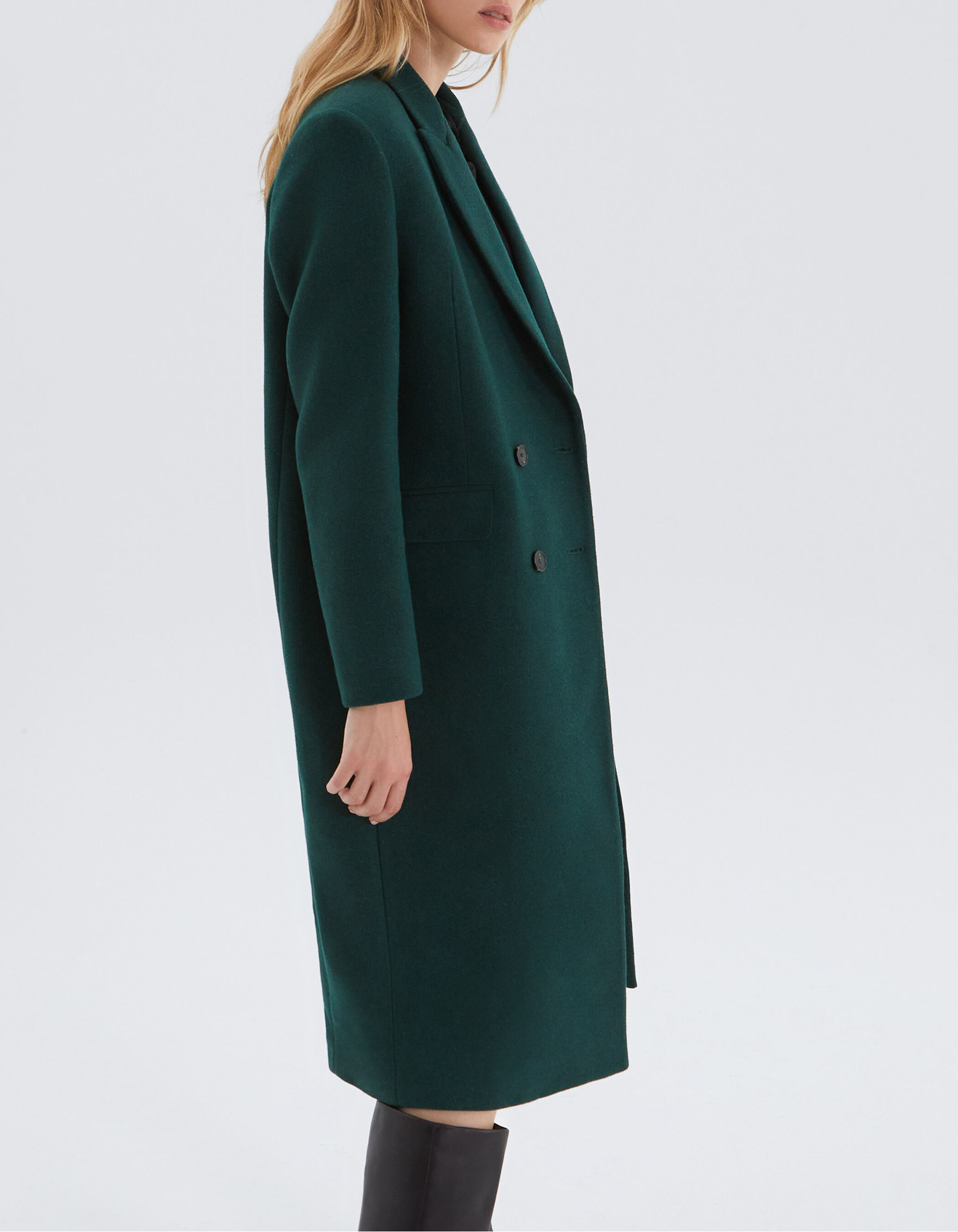 Manteau vert sales