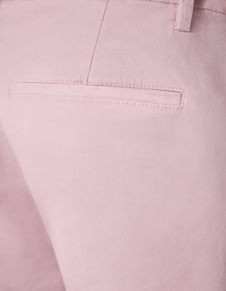 Roze CHINO-bermuda Heren-4