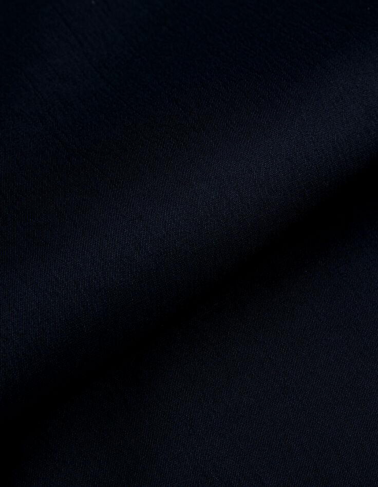 Marineblaue Ballonhose f&uuml;r Damen mit Kampftaschen-9