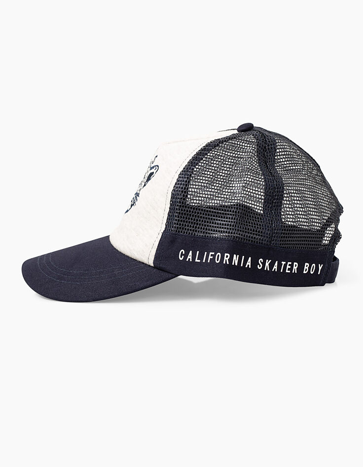 Marineblaues Baseballcap mit Tiger für Jungen -4