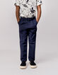 CHINO navy nylon pants for boys-1