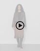 Blouson marron cuir forme trench court Femme-8 Blouson marron cuir forme trench court Femme-8
