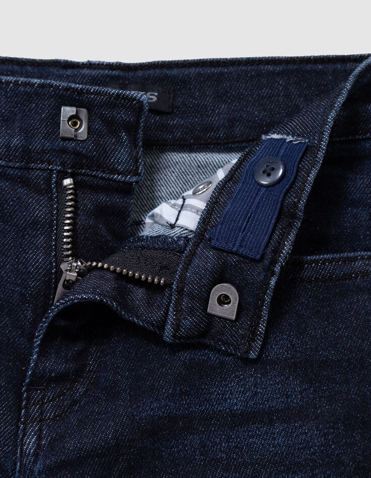 Boys’ raw blue straight jeans-6