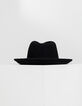 Chapeau fédora noir Homme-3