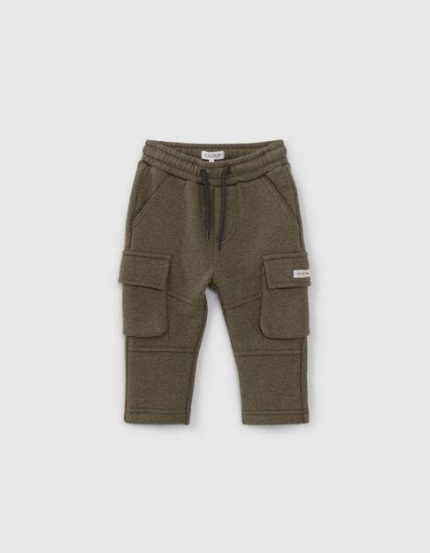 Mono de jogging caqui espíritu de batalla para bebé niño - IKKS