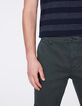 Engels groene SLIM fit chino broek Heren-4