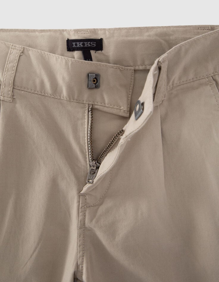 Beige Jungen-Chinohose-6