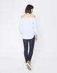 Blouse épaule dénudées femme-4