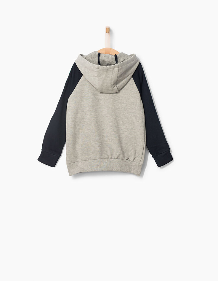 Jungensweatjacke aus Piqué -4 Jungensweatjacke aus Piqué -4