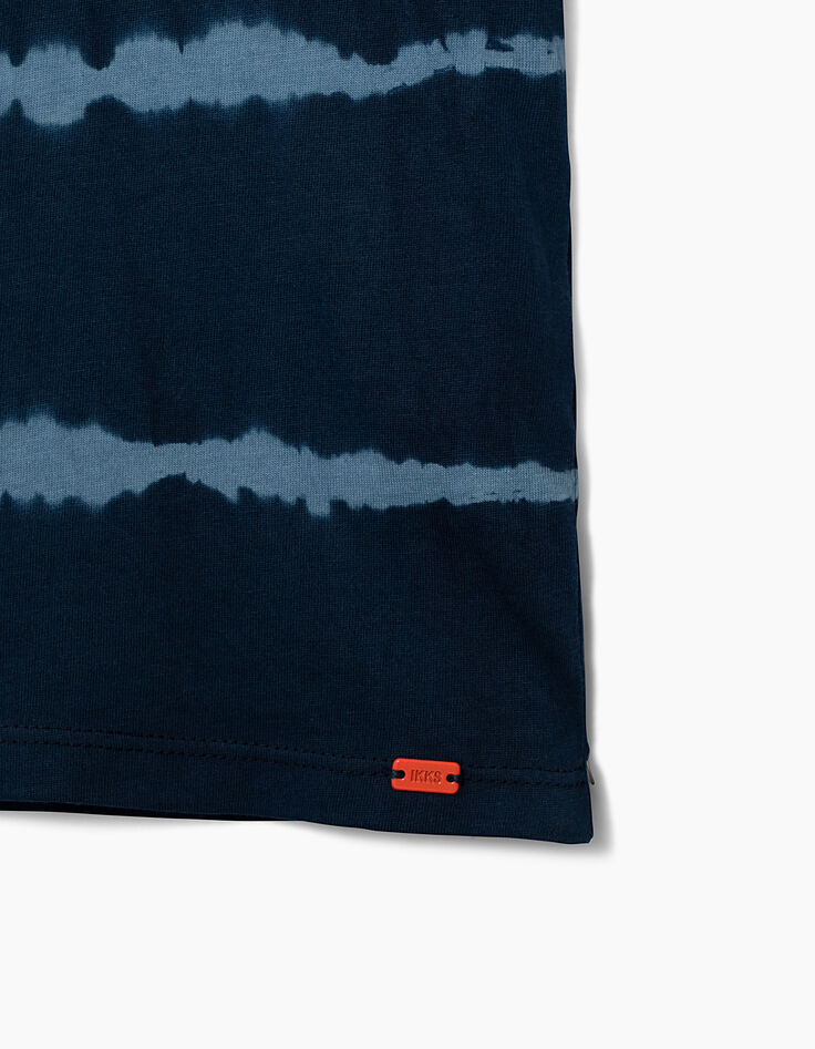 Tee-shirt indigo BELIEVE IN ART garçon-5