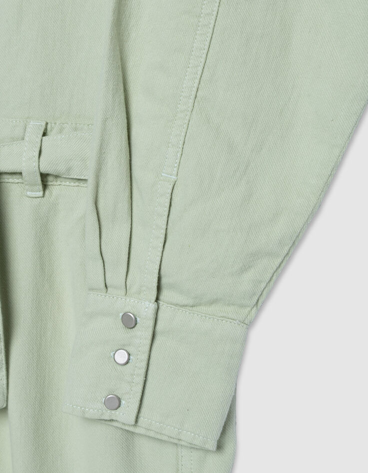 Mujer mono denim verde almendra esp&iacute;ritu de batalla-3