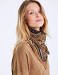 Chèche carré bandana femme-4