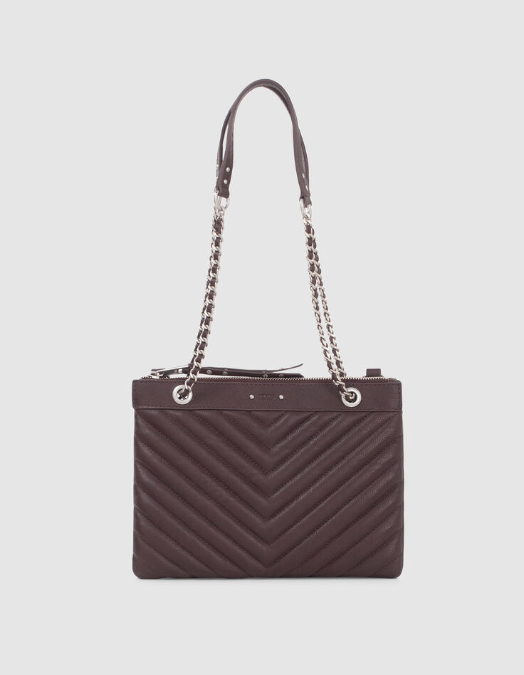 Clutch 1440 Reporter cuero granate mujer-1