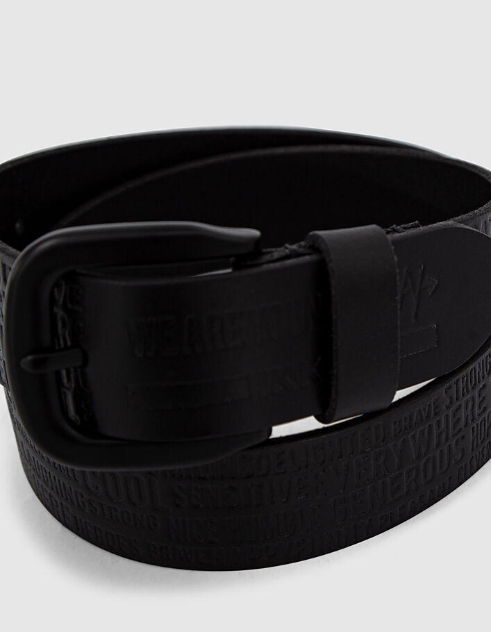 Boys' leather belt - IKKS
